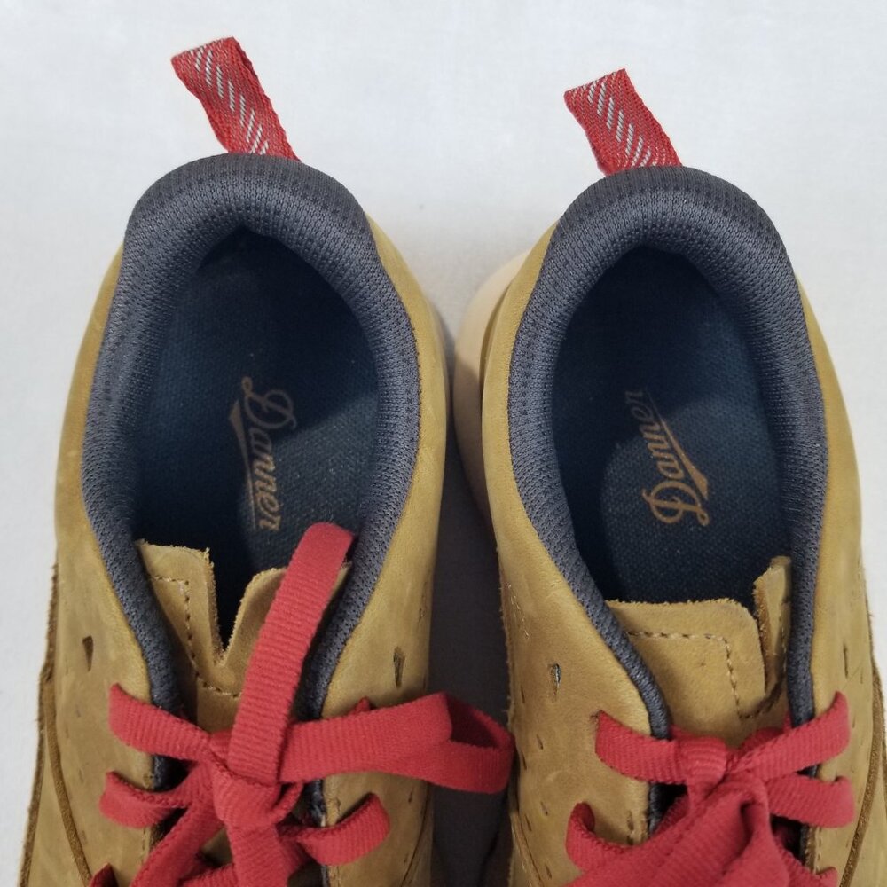 Danner Men’s Hiking Shoes Sample Size 7M Vibram Sole Tan Nubuck Rare Hiking - Picture 6 of 10